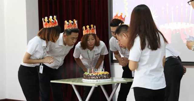 乾港集團(tuán)8月員工生日會 乾港集團(tuán)8月員工生日會